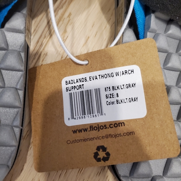 Flojos Badlands EVA Men's Flipflops Size 8 - Picture 5 of 5